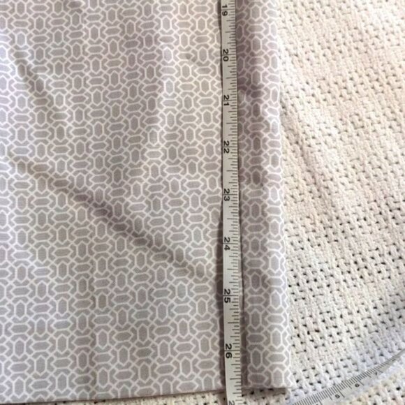 Adrianna Papell Embellished Print Slim Leg w Besom Pk Sz. 4 Pants - Picture 8 of 9